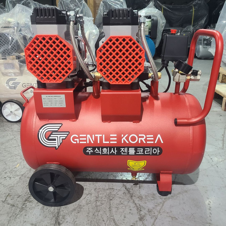 휴대용 리퍼 4.5마력 오일프리 콤프레샤 콤프레셔--3