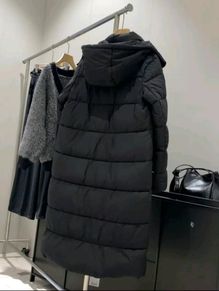 유럽매장 남여공용 롱 패딩 점퍼(택달린 새상품)--5