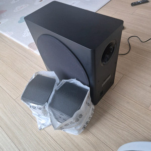 북쉘프 스피커 + 서브우퍼 세트