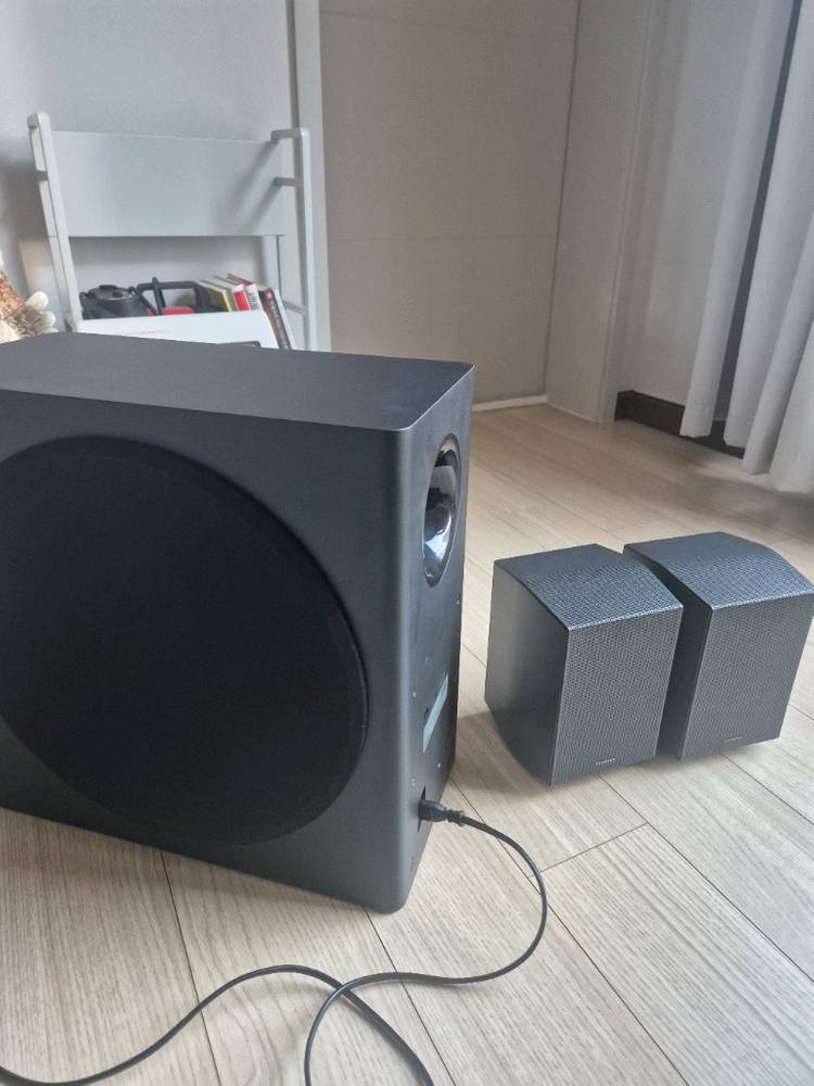 북쉘프 스피커 + 서브우퍼 세트--6
