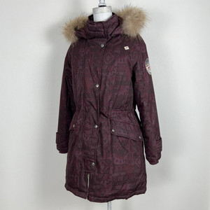 써스데이 아일랜드/다운 패딩 점퍼 자켓 여S 85/라덴