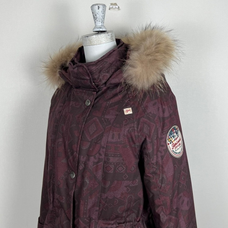 써스데이 아일랜드/다운 패딩 점퍼 자켓 여S 85/라덴--1