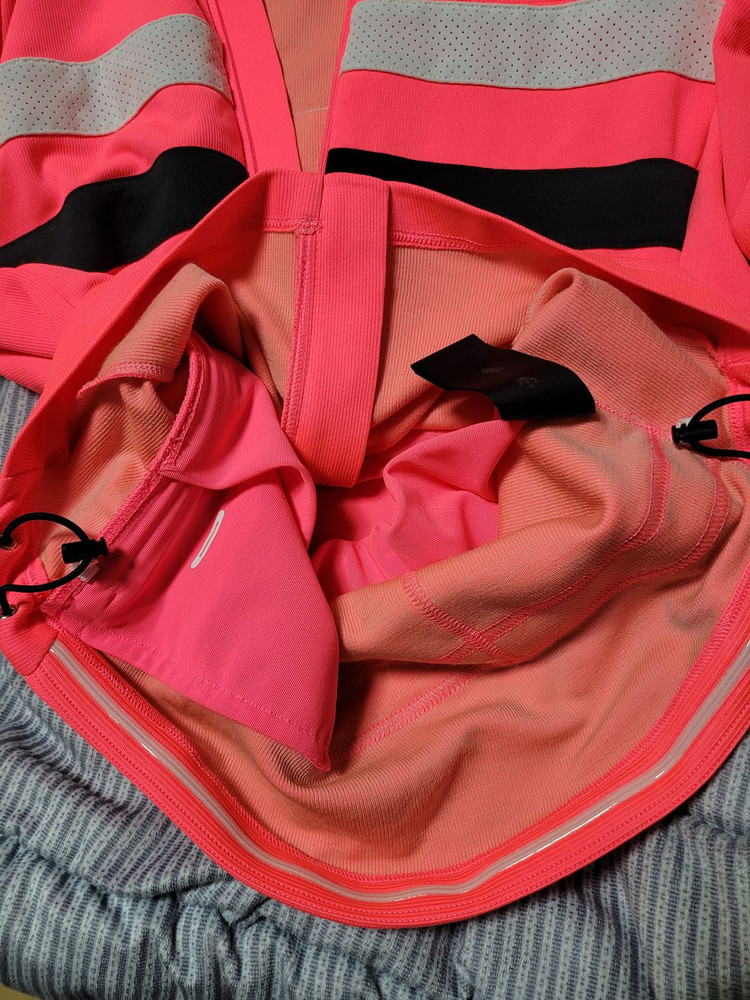 라파 긴팔 브레베 져지 핑크, 버건디--3