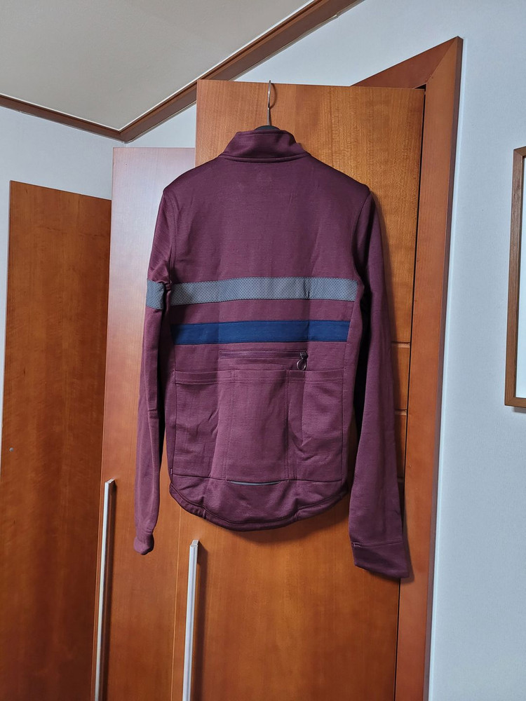 라파 긴팔 브레베 져지 핑크, 버건디--6