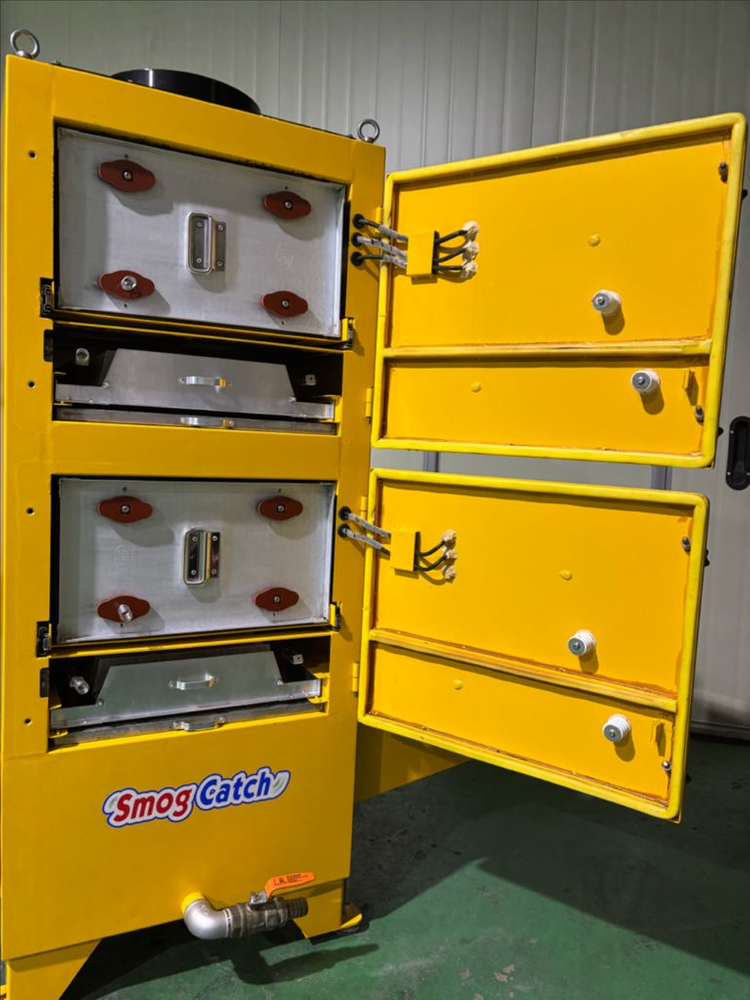 연기제거기전기집진기제연기업소용집진기로스팅제연기3대 이미지