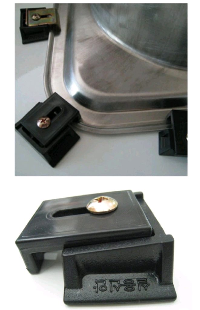 많아요!) 싱크볼 고정대 인조대리석 본드 부착형 블라켓 싱크대 브라켓 씽크볼 부자재 부속 이미지