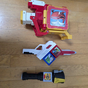 파워레인저 애니멀포스 애니멀라이트 애니멀버스터 웨일체인지건 일괄