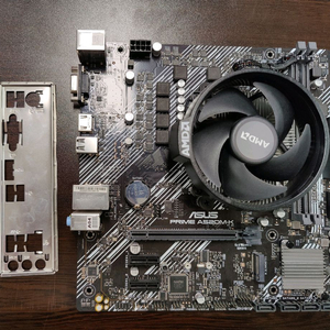 기가바이트 A520M H + AMD 라이젠 5 2400G