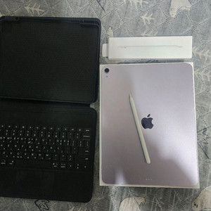 아이패드 에어 13 m3 모델256g+애플펜슬프로+키보드 세트