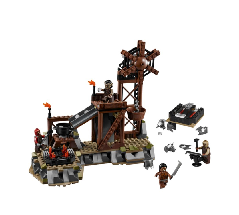 레고 반지의 제왕 오크의 대장간 9476 misb 이미지