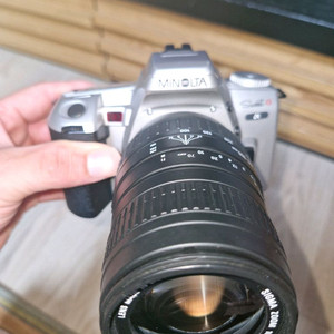 미놀타 Sweet S 카메라 + 시그마 렌즈 이미지