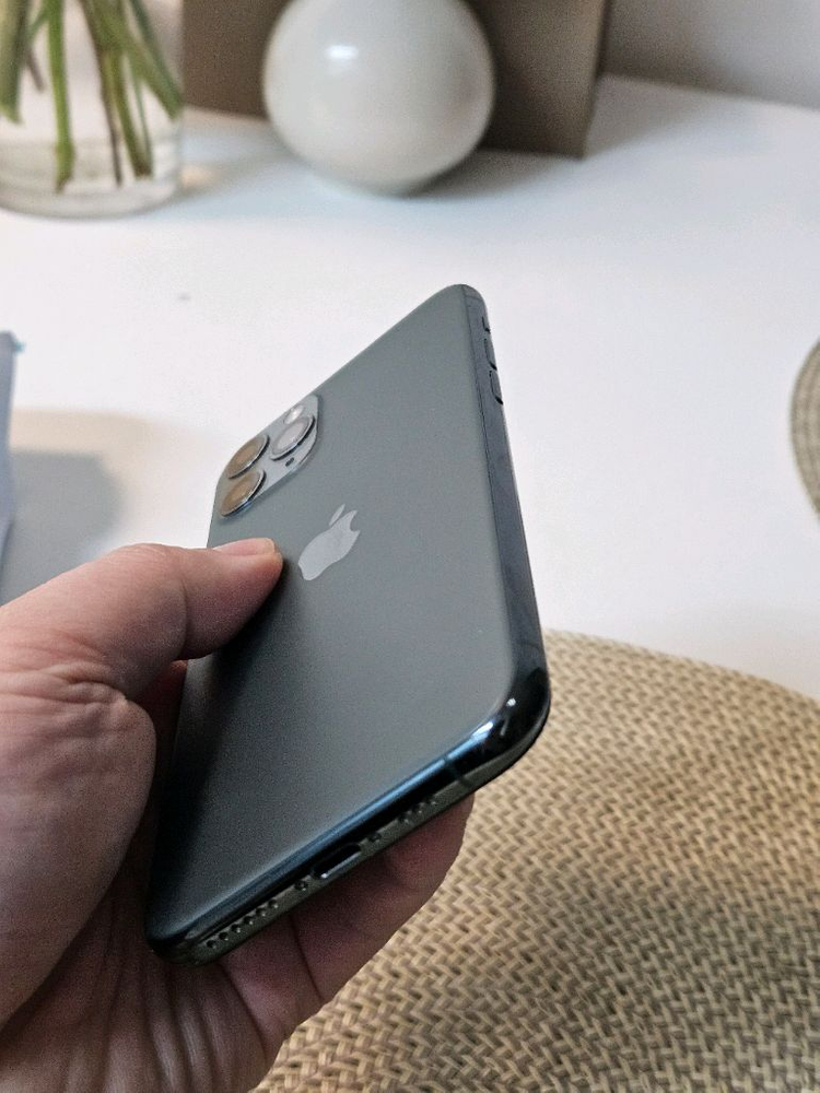 아이폰11프로 256기가 미드나이트그린 배터리 92% 이미지