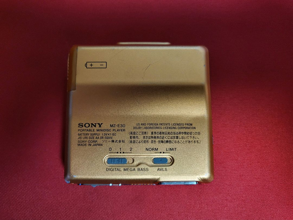 소니 MDP MZ-E30 정크기기 이미지