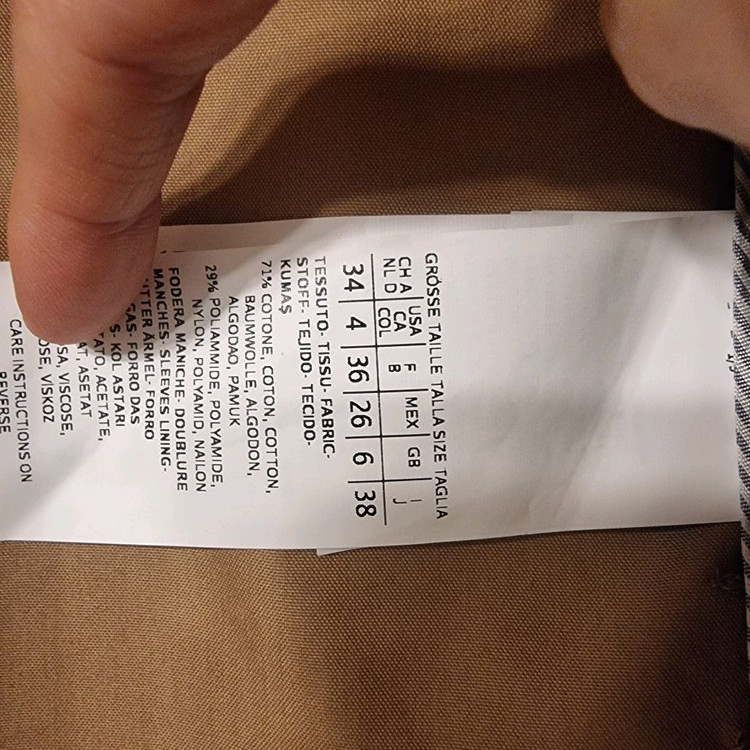 막스마라 트렌치코트.새제품 이미지