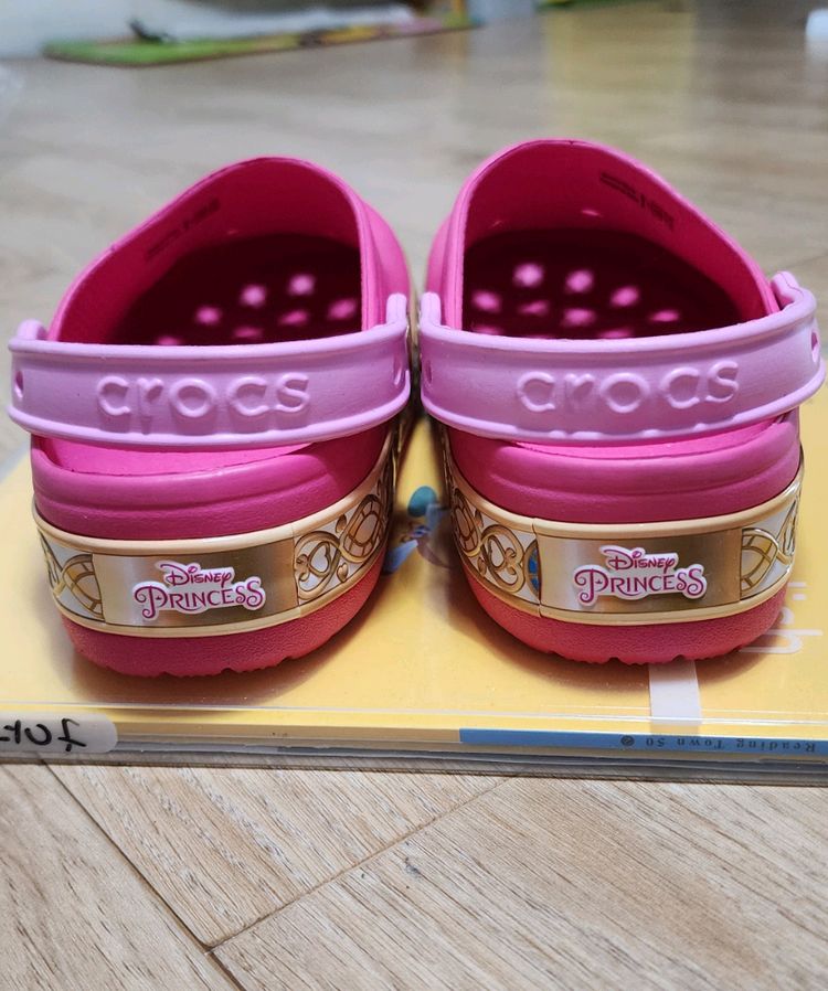 [J3/새것]크록스 샌들 210-215/슬리퍼/디즈니프린세스--3