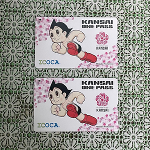 일본 교통카드 아톰 이코카 이미지