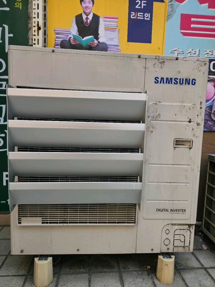 삼성 무풍 시스템에어컨 25평형 (냉난방 가능 / AC090 / 2021년식 / 실외기 포함) 판매 이미지