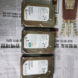 하드디스크 500 3개
