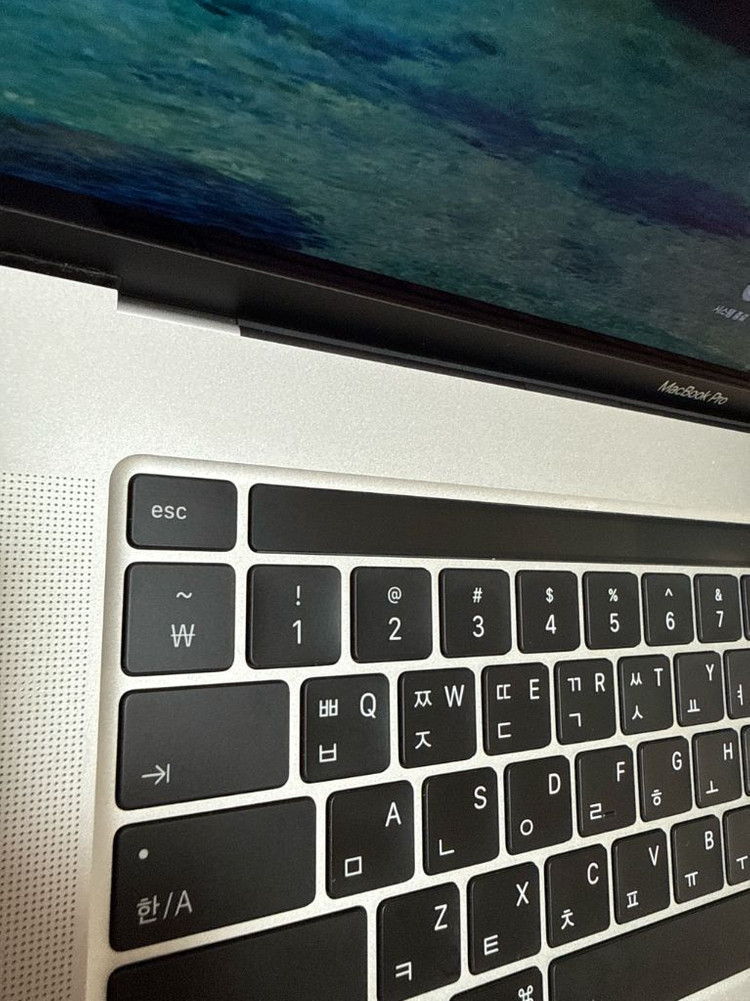 맥북프로 16 A2141 인텔 풀박 i9 / 16g / 1TB--5
