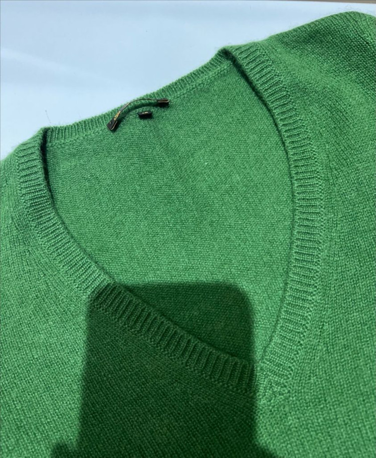 로로피아나 v넥 캐시미어 니트--2