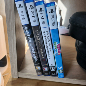 PS5 게임(몬스터헌터 와일즈, 드래곤즈 도그마2, 판타지라이프i, 헬로키티아일랜드)