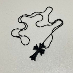 크롬하츠 실리크롬 목걸이 블랙 이미지