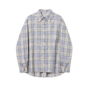 (1회착 택포가격) 밈더워드로브 빈티지 워시드 체크 셔츠 3