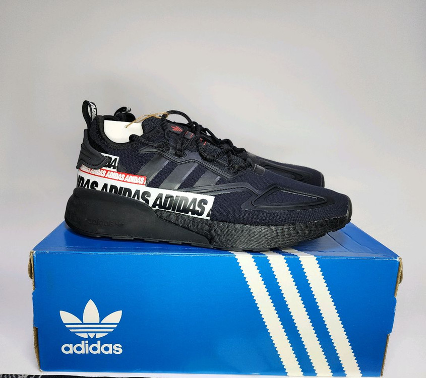 아디다스 ZX 2K 부스트 운동화 블랙 275사이즈 이미지