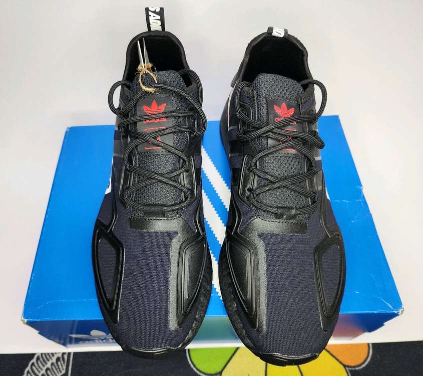 아디다스 ZX 2K 부스트 운동화 블랙 275사이즈 이미지