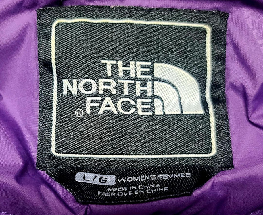 (L/100) 노스페이스 우먼 써밋시리즈 경량 패딩 보라돌이 해외판 이미지