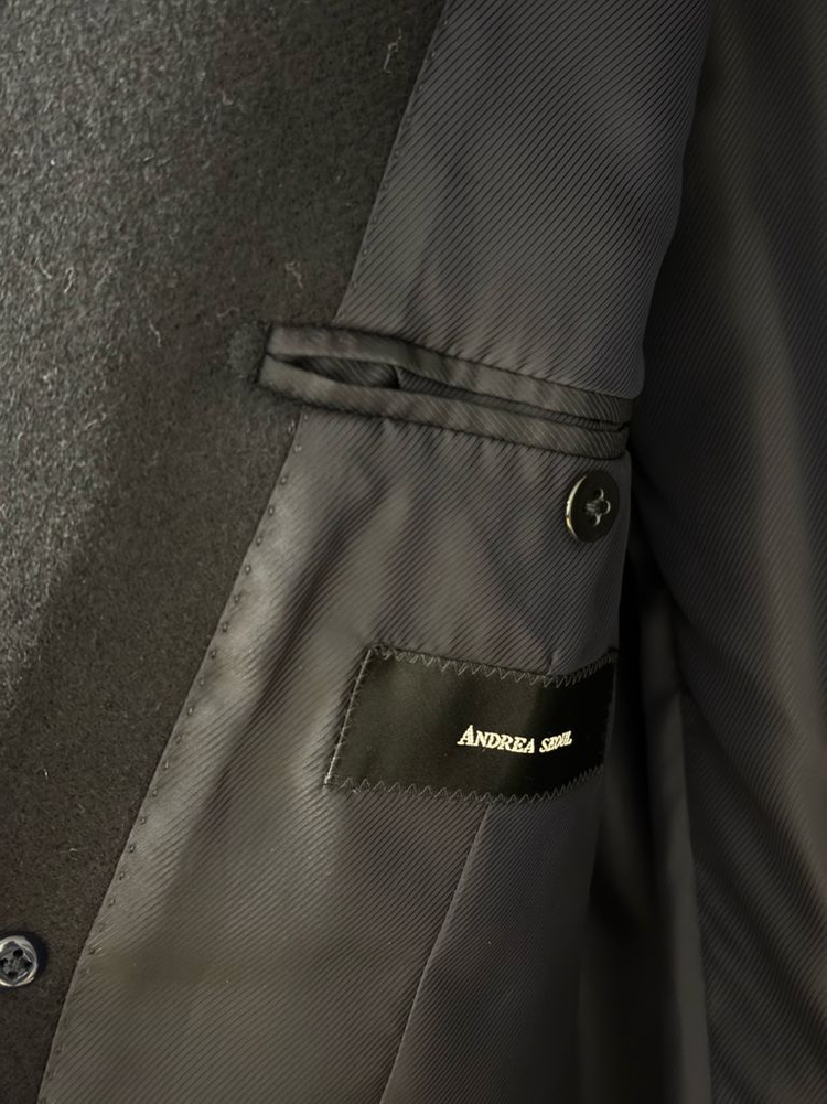 링자켓 로로피아나 원단 폴로코트 다크네이비 52 이미지