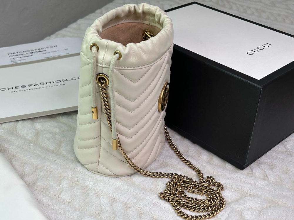 구찌GG 마몽 미니 버킷백 이미지