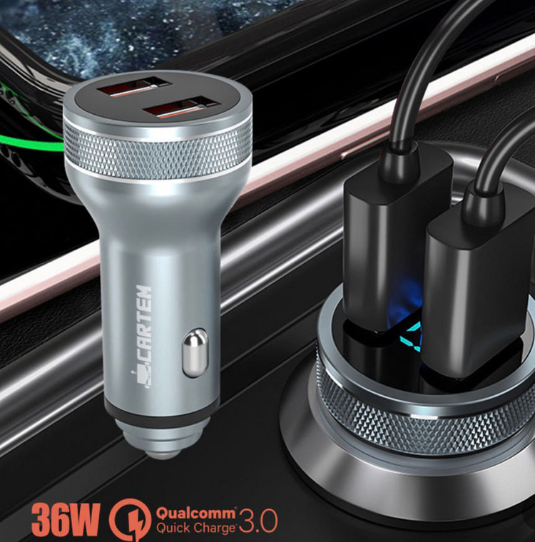 불스원 4in1 접이식 3구 멀티소켓 + 퀄컴 퀵차지 2개 세트--7