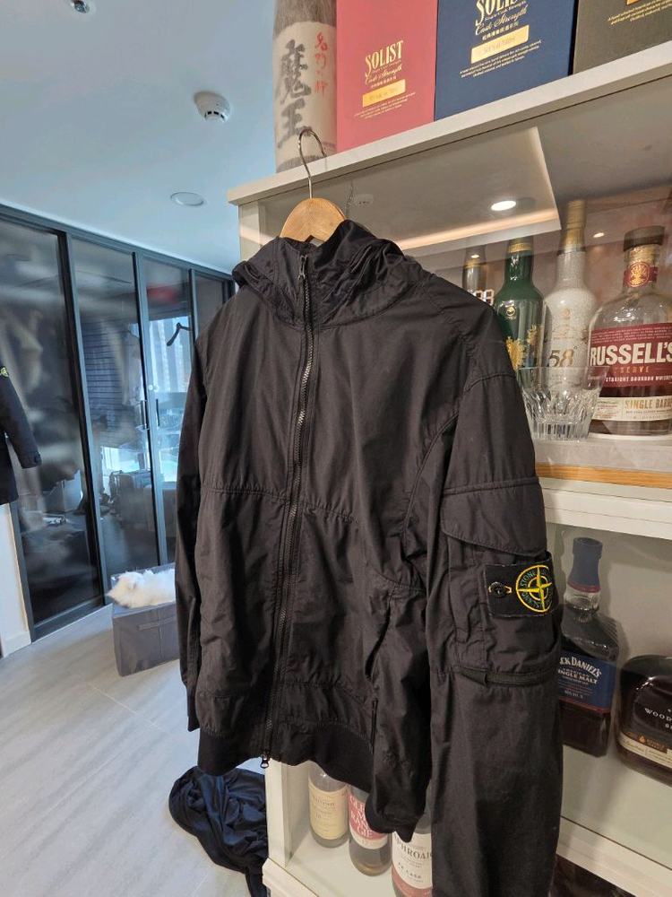 스톤아일랜드 나슬란 와트로 후드자켓(M) 이미지