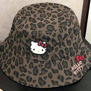 미개봉 헬로키티 레오파드 모자 벙거지 이미지