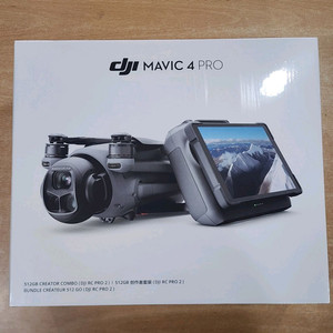 DJI 매빅4 프로 512G 크리에이터 콤보(RC PRO2 포함) 이미지
