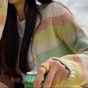 샤넬파스텔톤가디건(정품)