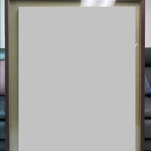 갈색 프레임 원목 액자 2개