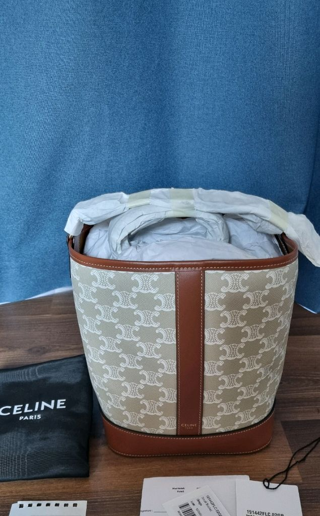 셀린느 버킷백 스몰 새상품 (그레주) 이미지