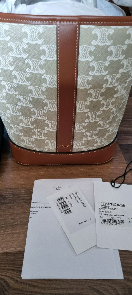 셀린느 버킷백 스몰 새상품 (그레주) 이미지