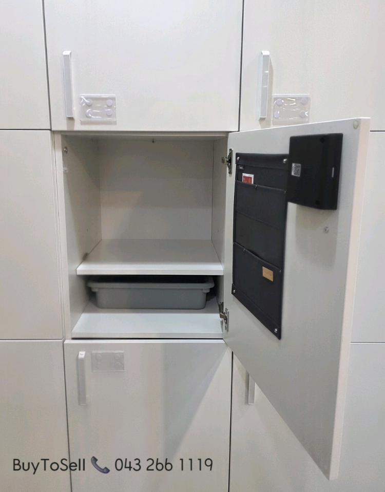 퍼시스 SWS 3단 3인용 사물함(번호키)대량판미니 이미지