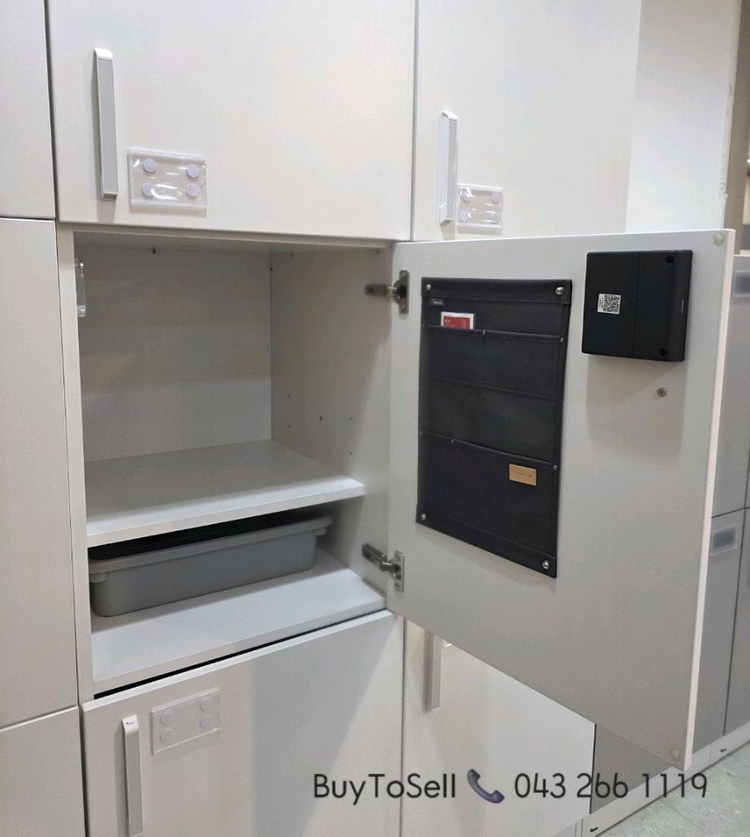 퍼시스 SWS 3단 3인용 사물함(번호키)대량판미니 이미지