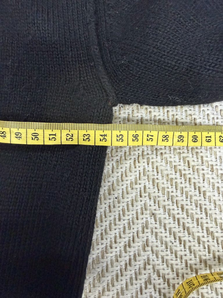 정품) 마뗑킴 25ss 블랙 오버핏 니트 스웨터 S--7