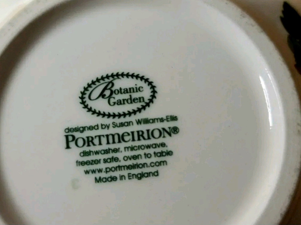 영국산 포트메리온 보타닉가든 딥파스타볼 20cm 4p일괄--2