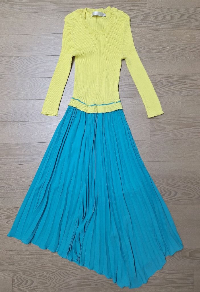 제시뉴욕 골지니트원피스 55사이즈 이미지