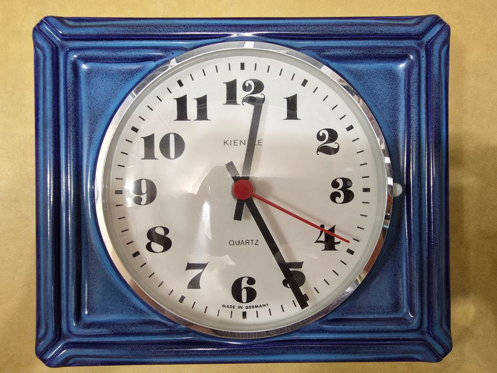 [ONE] 70s 킨즐 KIENZLE 벽시계 이미지