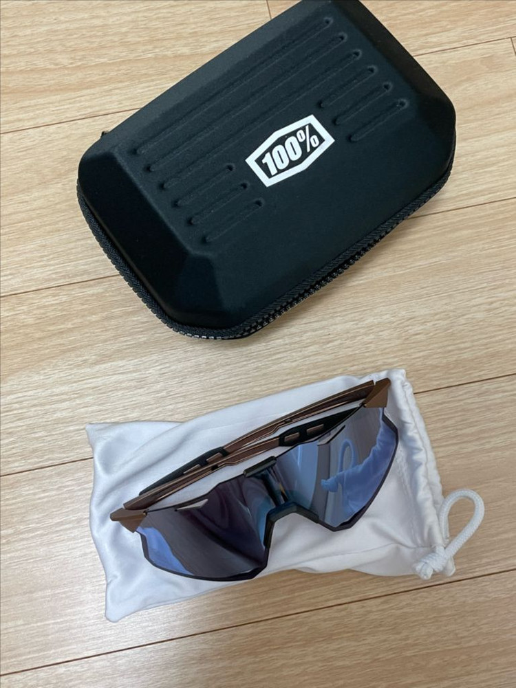 100% 하이퍼크래프트 크롬블루 러닝/사이클 선글라스 고글--1