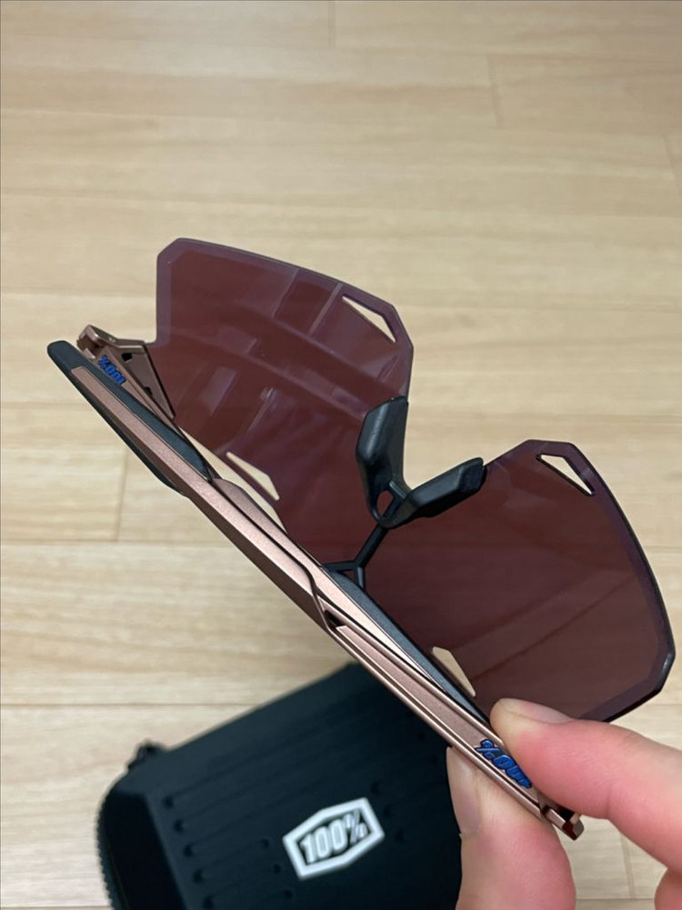 100% 하이퍼크래프트 크롬블루 러닝/사이클 선글라스 고글--3