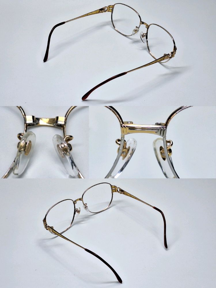 입생로랑 30-4655 순 티타늄 안경테/일본 수입 명품 빈티지 레트로 클래식 여성용 여자안경 y2k 패션 아이웨어--5