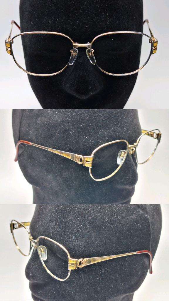 입생로랑 30-4655 순 티타늄 안경테/일본 수입 명품 빈티지 레트로 클래식 여성용 여자안경 y2k 패션 아이웨어--8